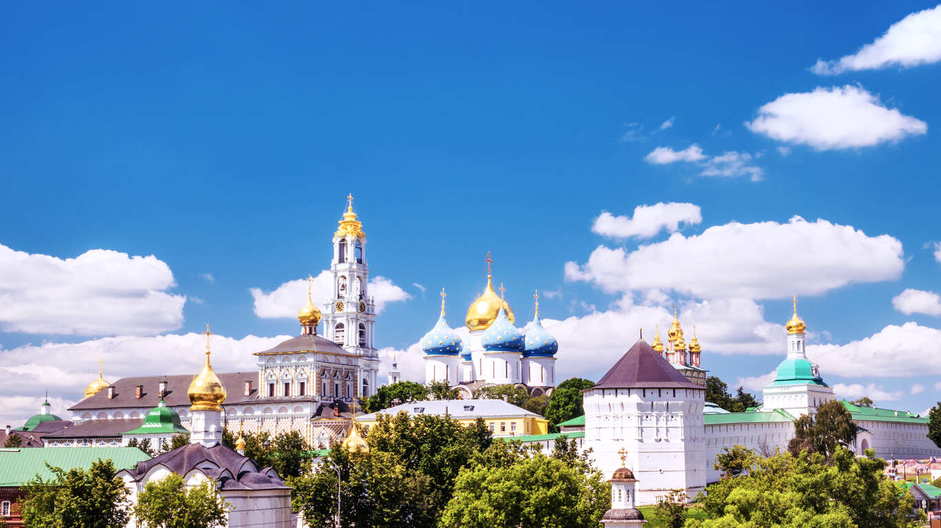 De Saint-Pétersbourg à Moscou en passant par l'anneau d'or