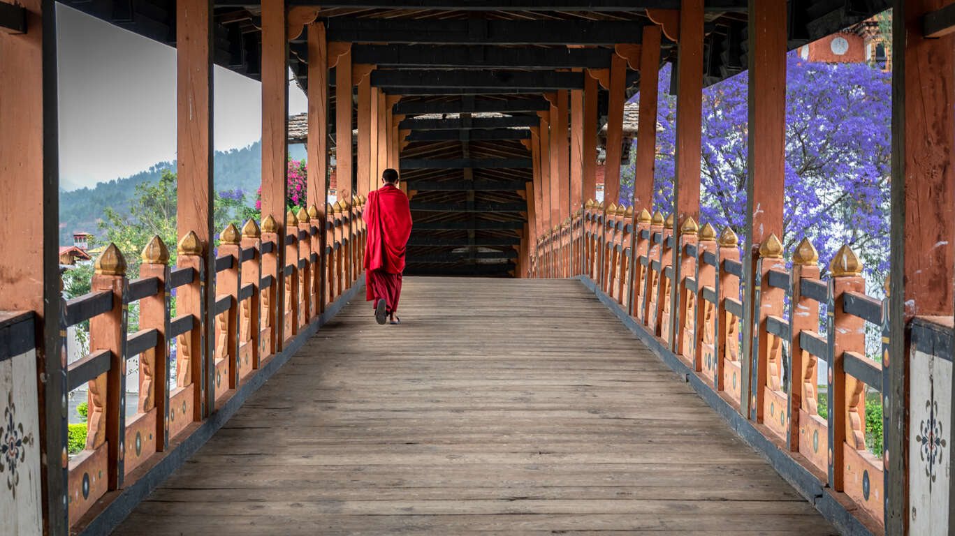 Sur les chemins des monastères du Bhoutan