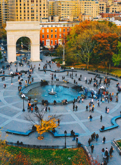 Première découverte de New York