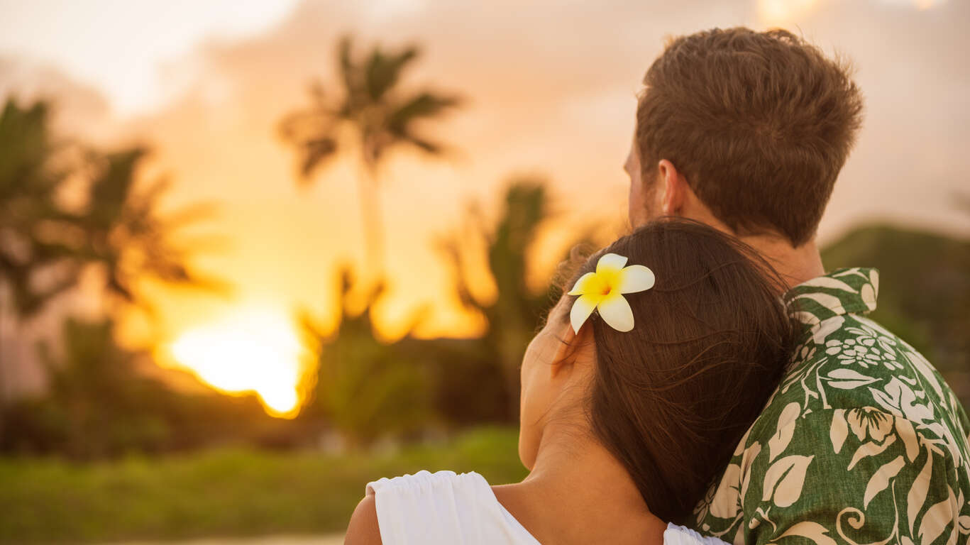 Voyage romantique de luxe à Hawaï