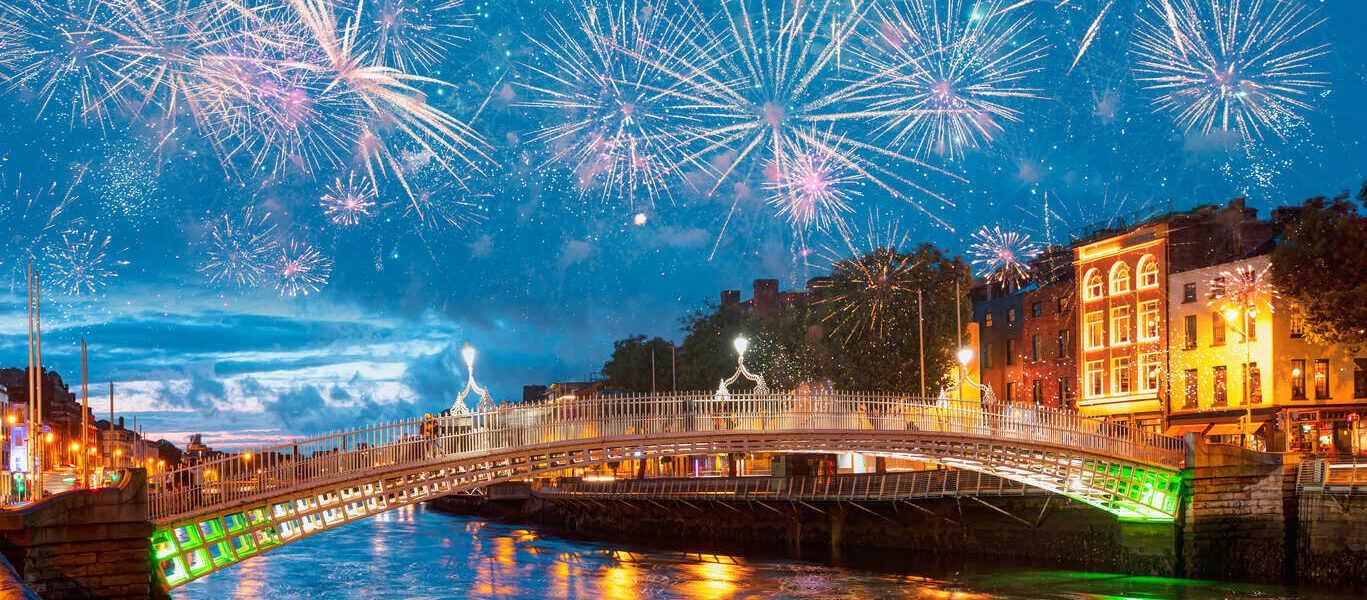 Réveillon du Nouvel An à Dublin