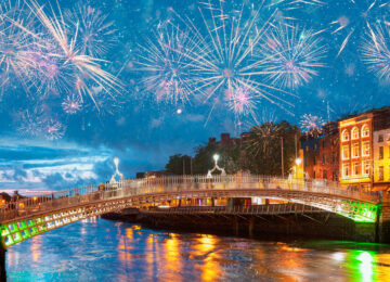Réveillon du Nouvel An à Dublin