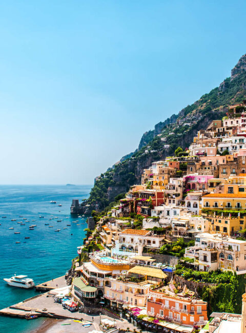 Un balcon sur la mer entre Sorrente et côte amalfitaine
