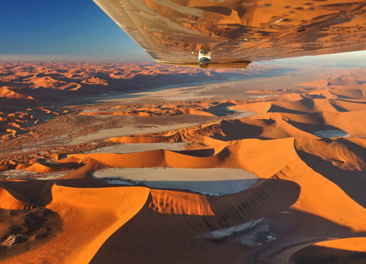 La Namibie vue du ciel