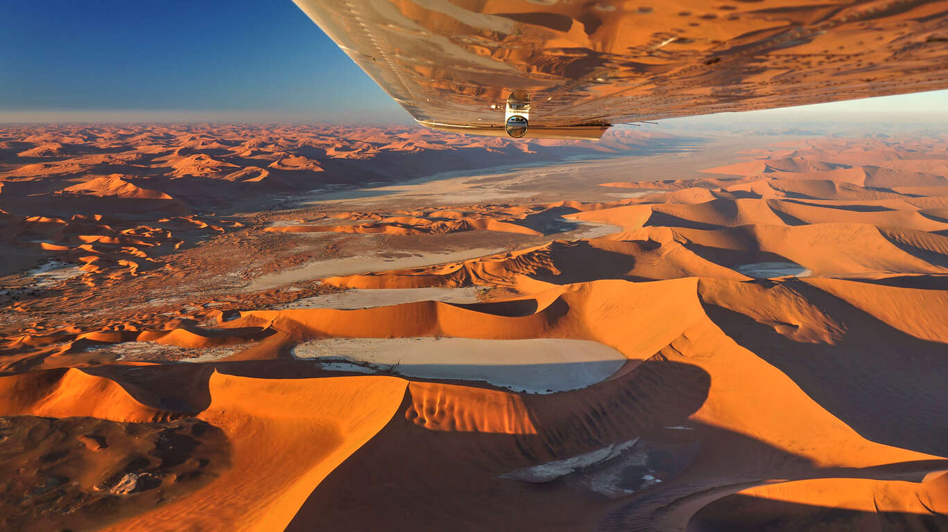 Circuits Découverte par les airs en Namibie