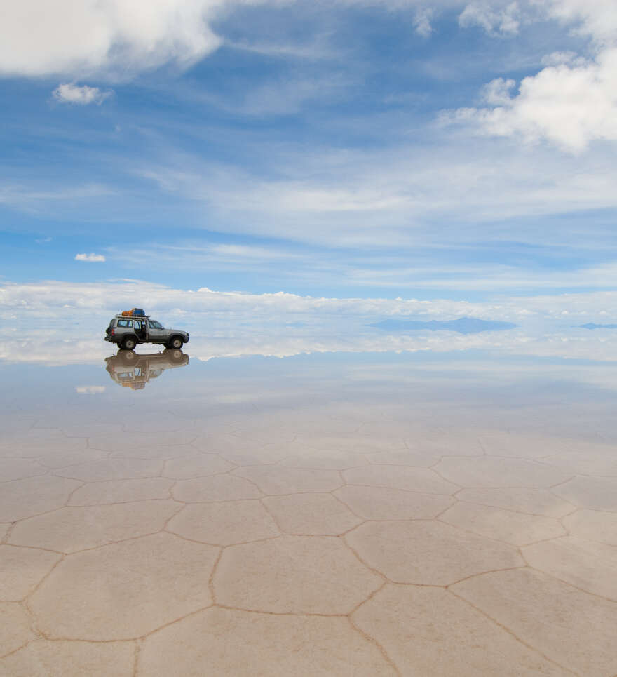 Le Salar d'Uyuni, le plus grand désert de sel du monde