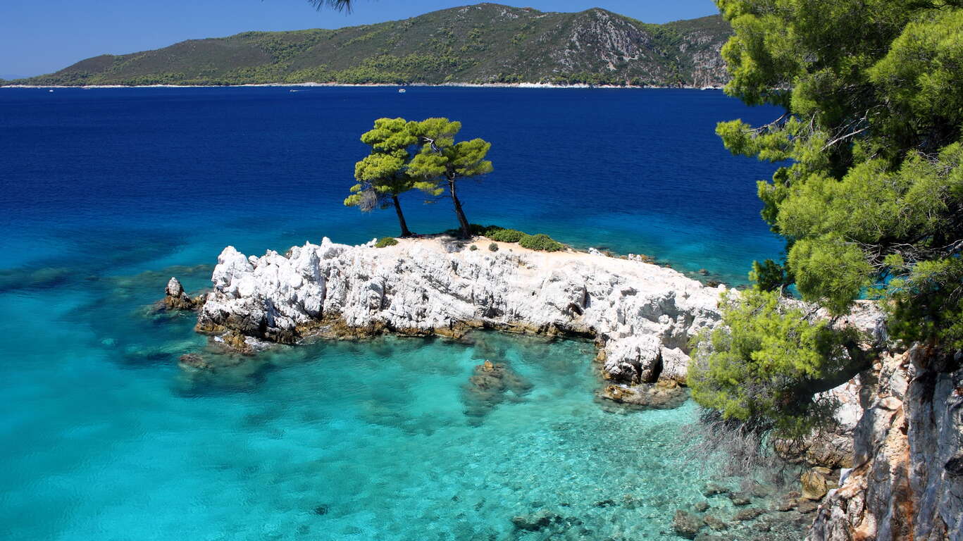 Les Sporades 3 îles vertes : Skiathos, Skopelos & Alonissos