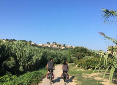 Route du vélo en Provence