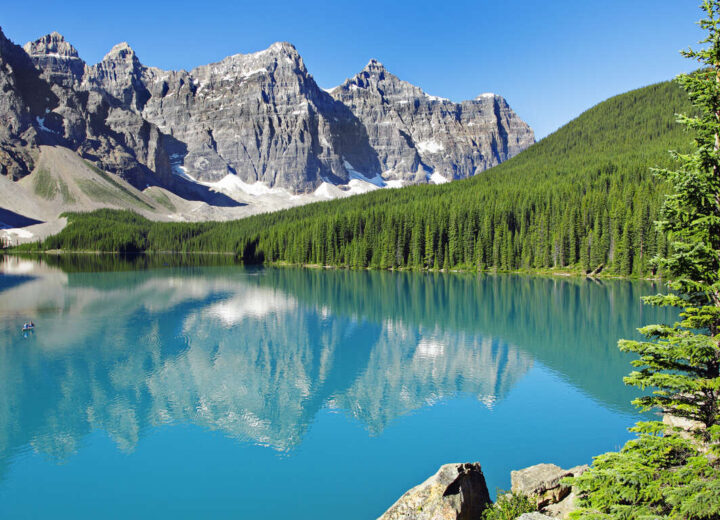 Panorama des Rocheuses américaines et canadiennes
