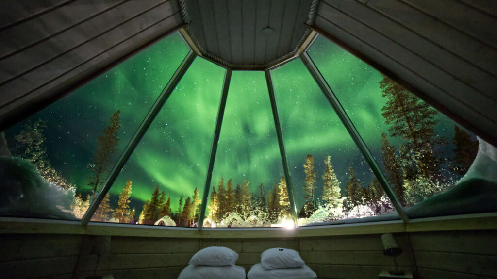 Voyage de noces en Laponie