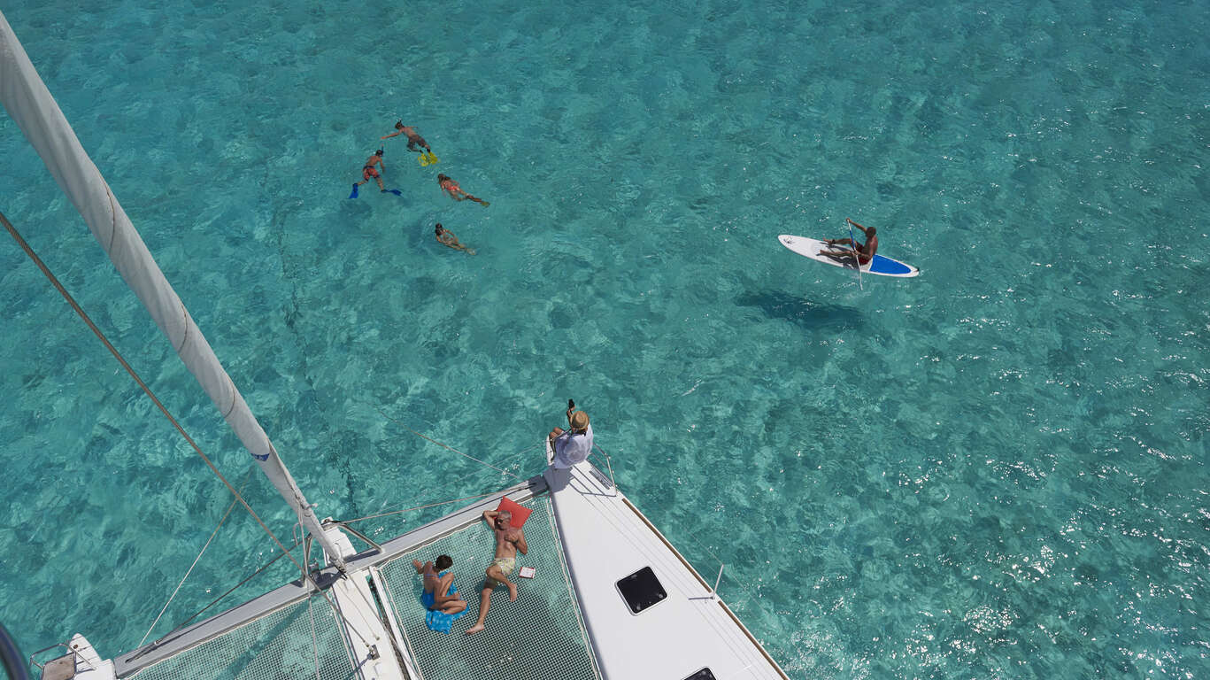 Croisière catamaran à Tahiti et séjour à Rangiroa