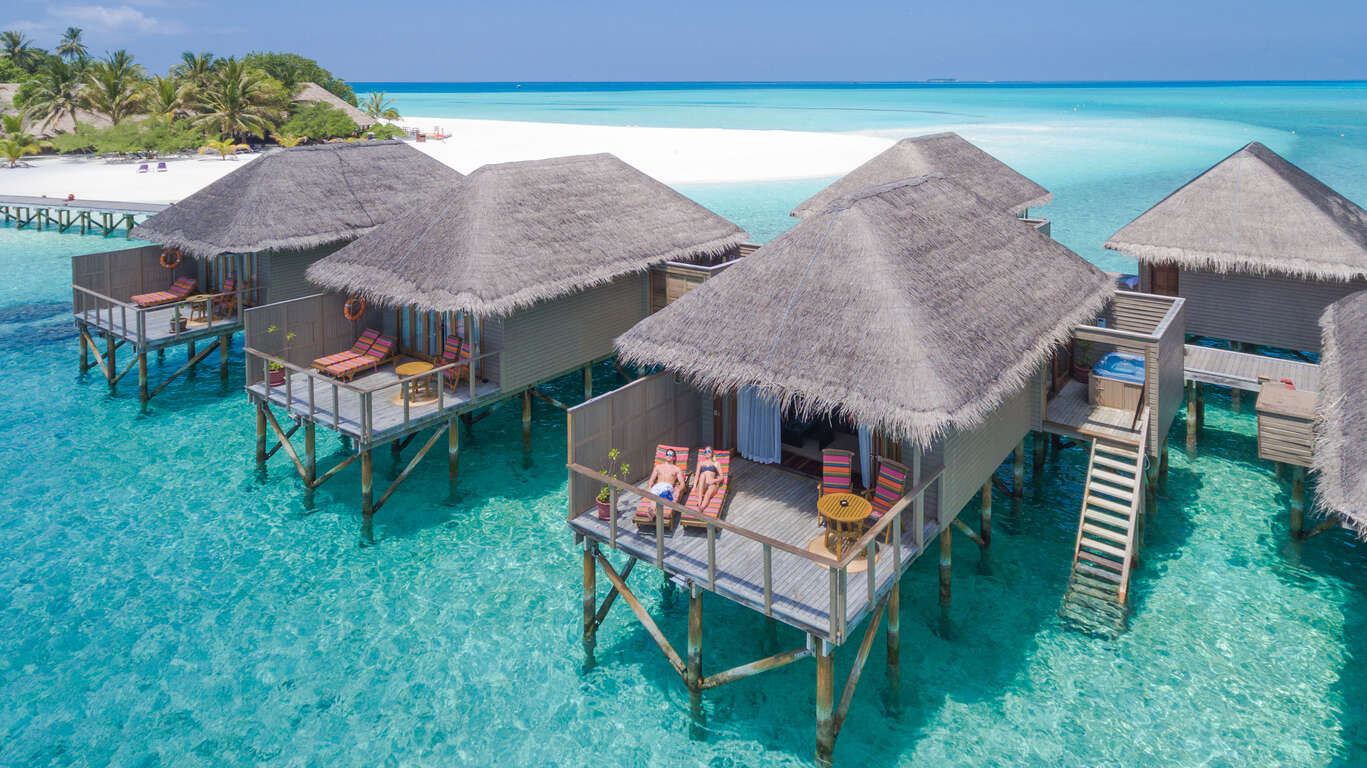 voyage maldives villa sur pilotis