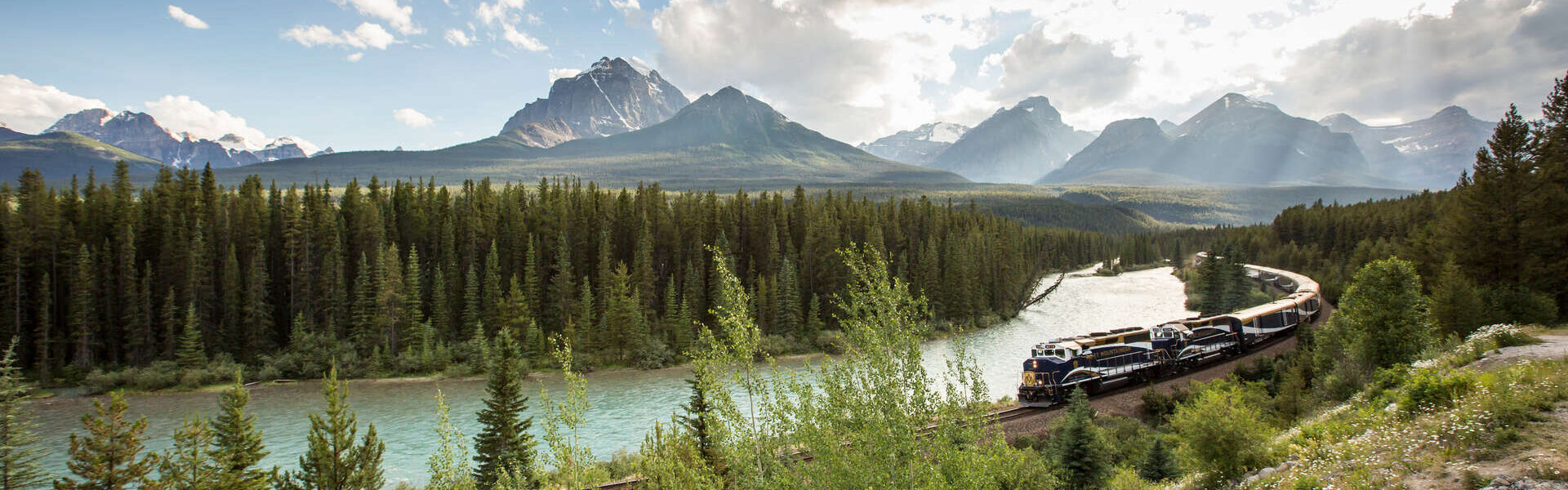 Le Canada d'Est en Ouest en train 