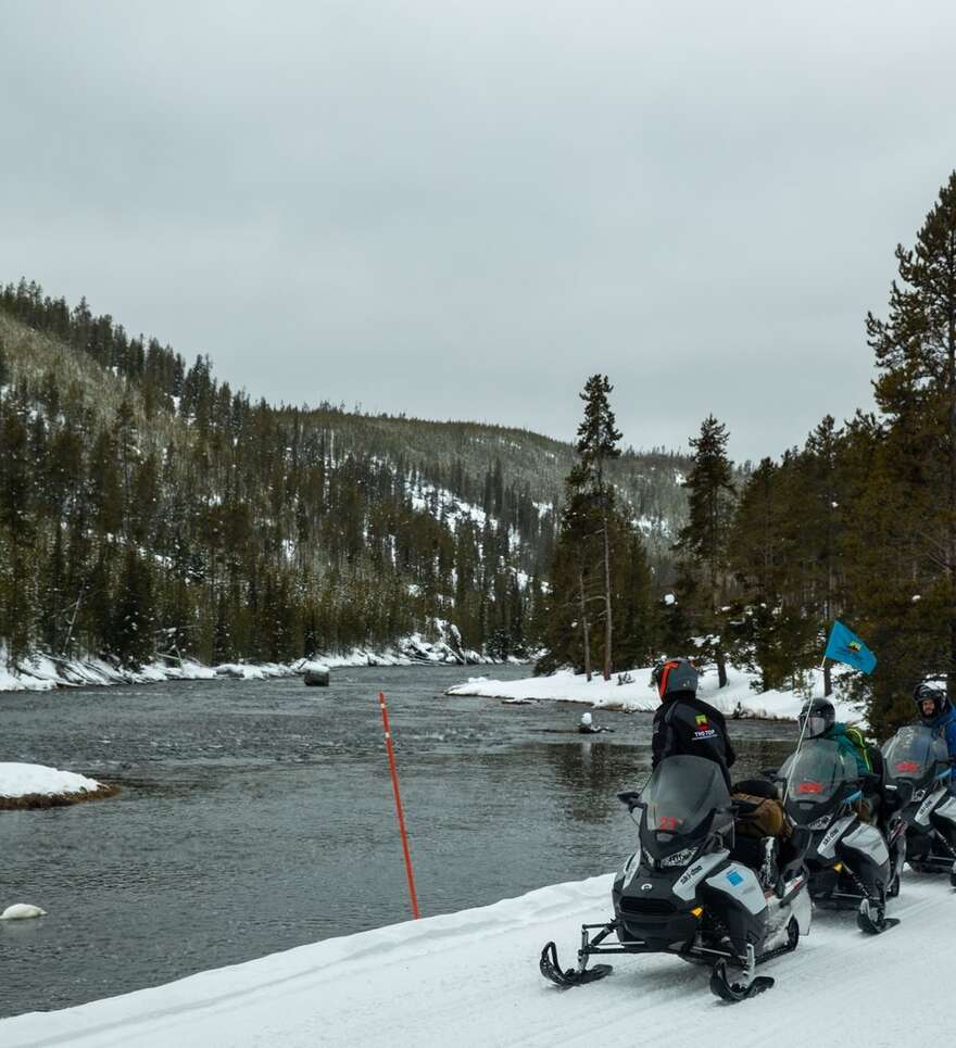 La magie de l'hiver à Yellowstone