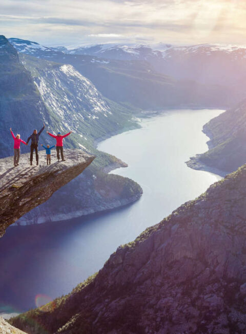 Ma famille en Norvège