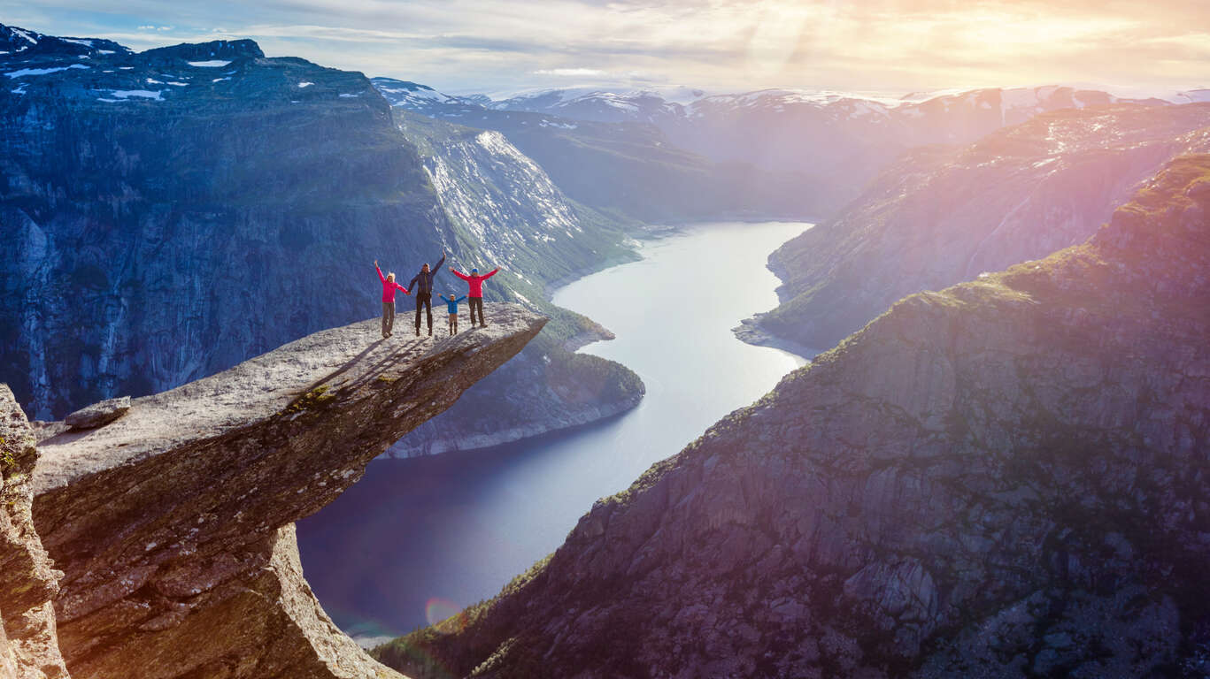 Ma famille en Norvège