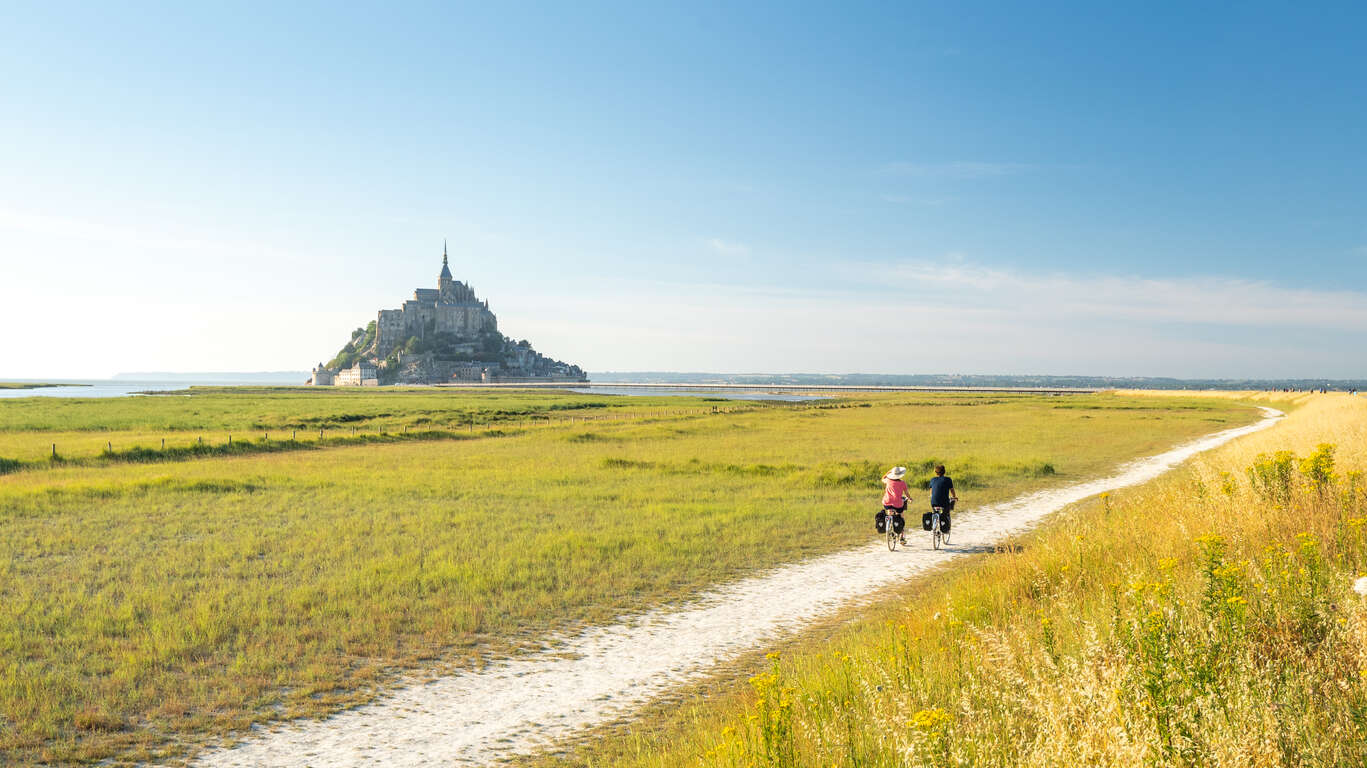 Saint Malo et le Mont St Michel à vélo