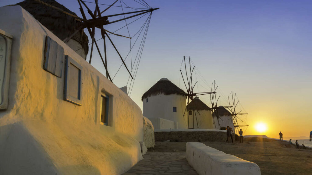 Visiter Athènes et Mykonos en basse saison loin des foules