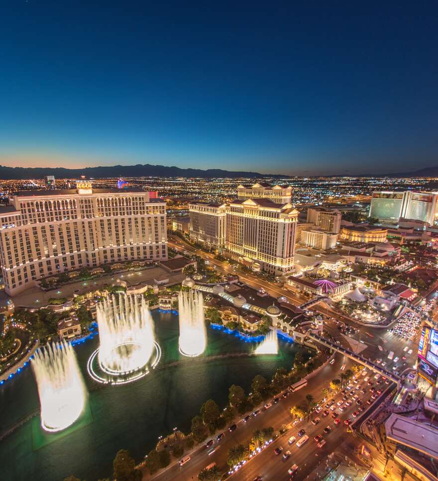 Las Vegas, la ville du spectacle et du divertissement