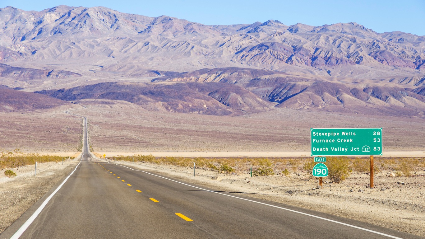 Circuit à Death Valley