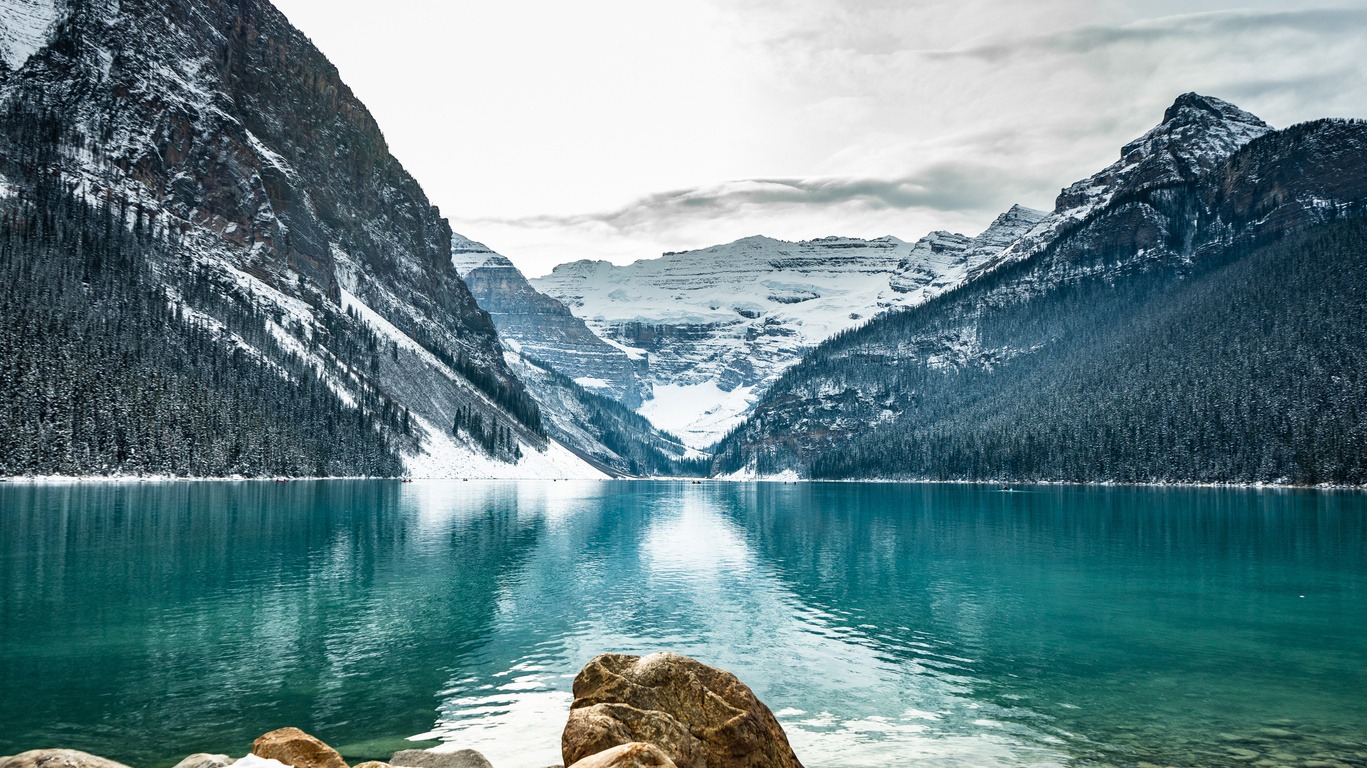 Voyages dans l'Ouest du Canada en hiver