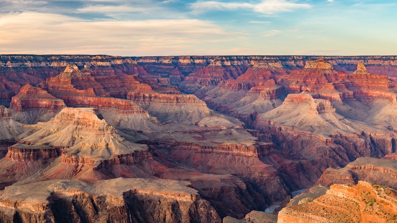 Circuits au Grand Canyon