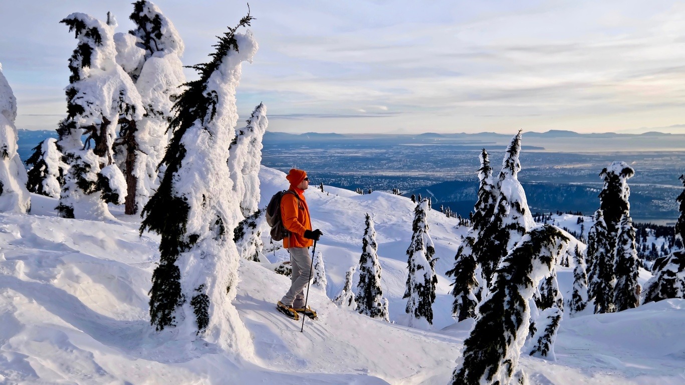 Voyage en Colombie Britannique pendant l'hiver