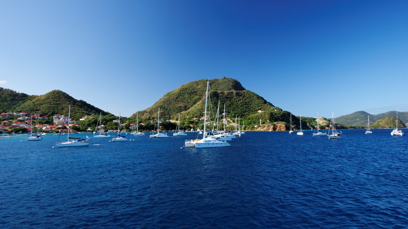 Les Antilles françaises à catamaran