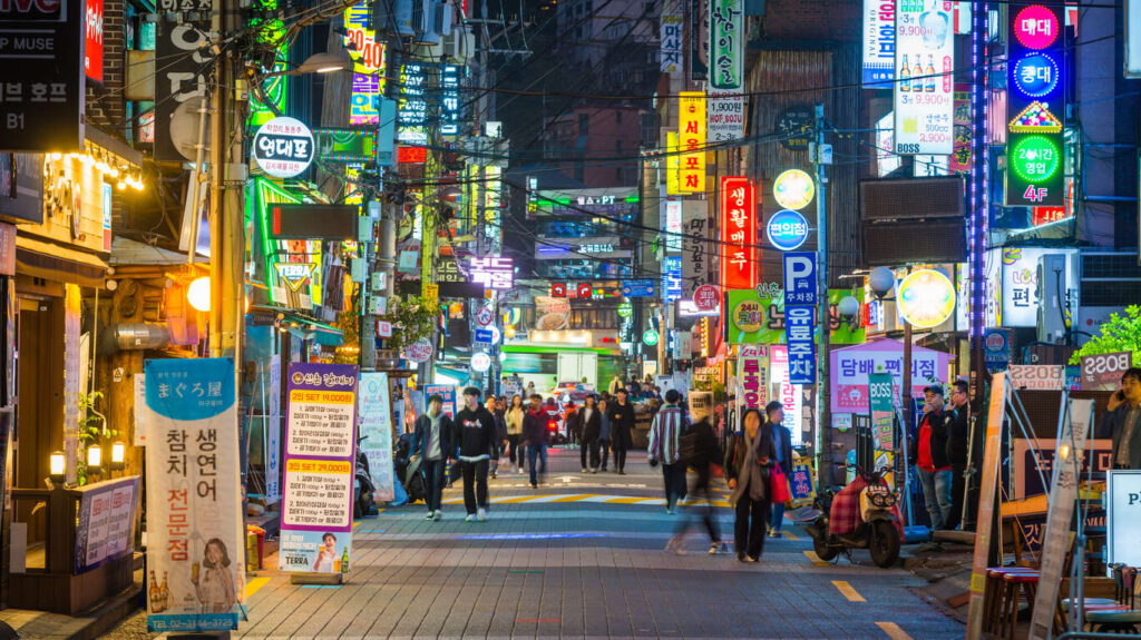 Circuit combiné de la Corée au Japon