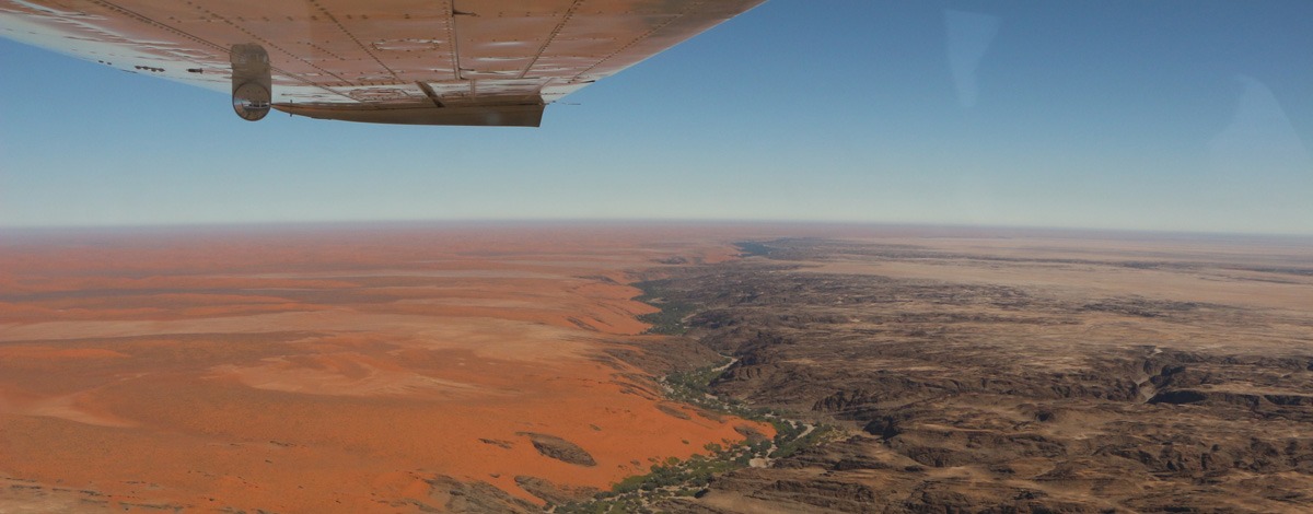Voyage d’exception: la Namibie en avions-taxis