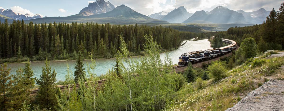 Le Canada d’Est en Ouest en train