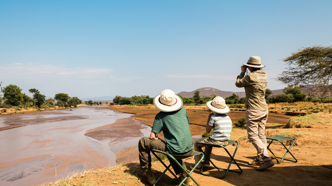 Safari en famille