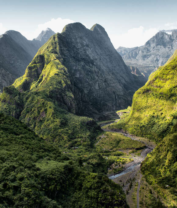 Le Cirque de Mafate, île de La Réunion