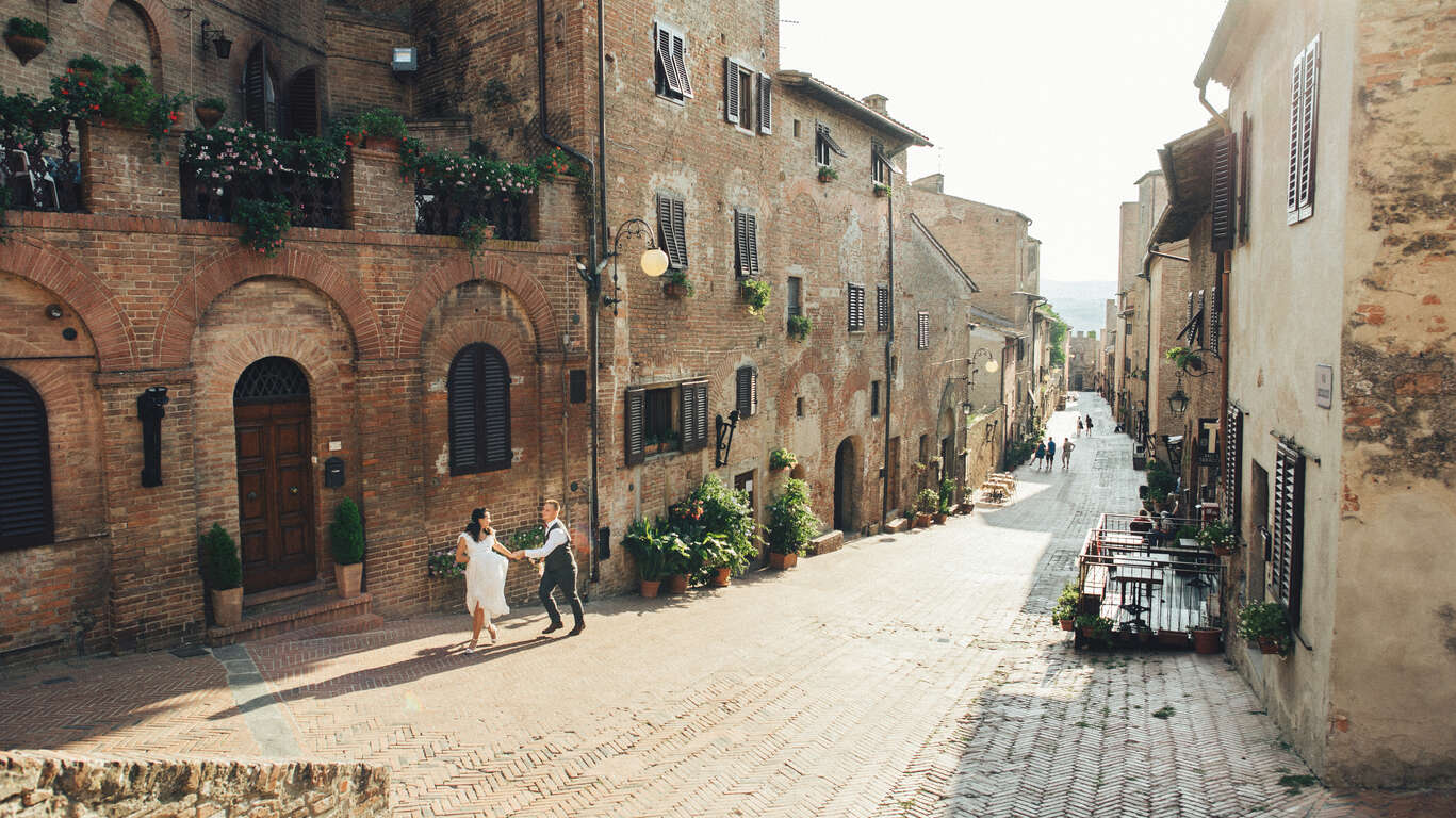 Voyage de noces en Italie