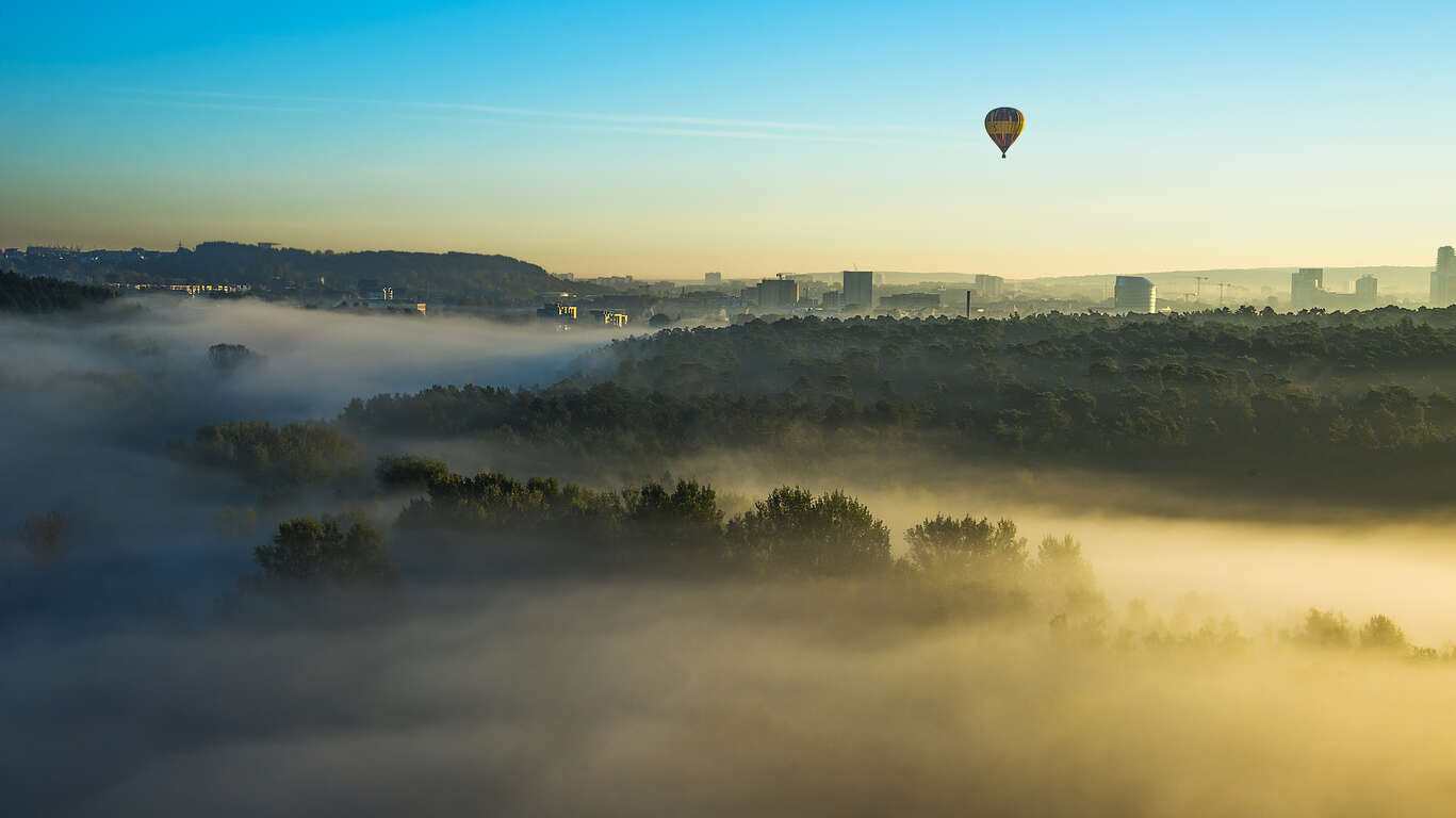 vilnius montgolfière