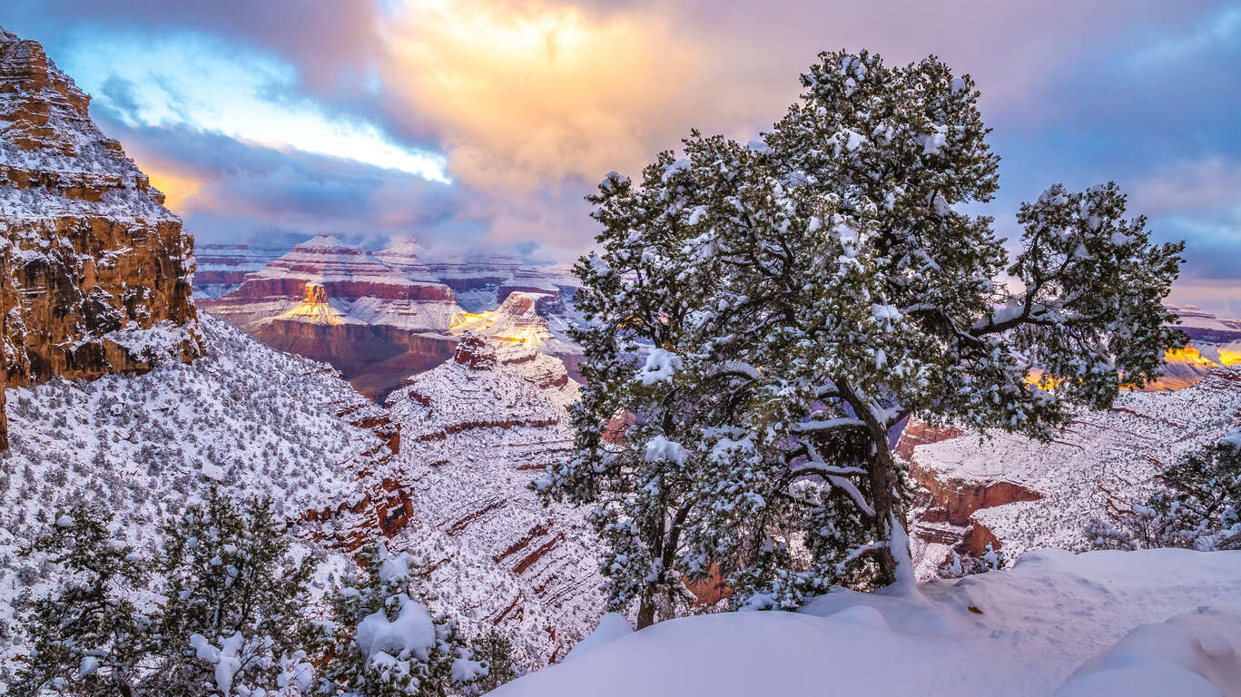 Grand Canyon State en hiver