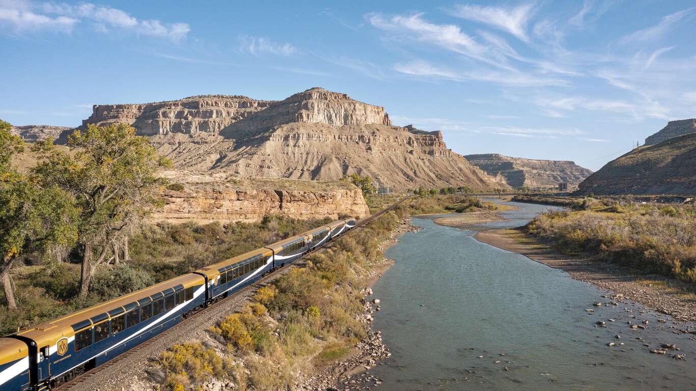Les parcs nationaux de l'Utah en train