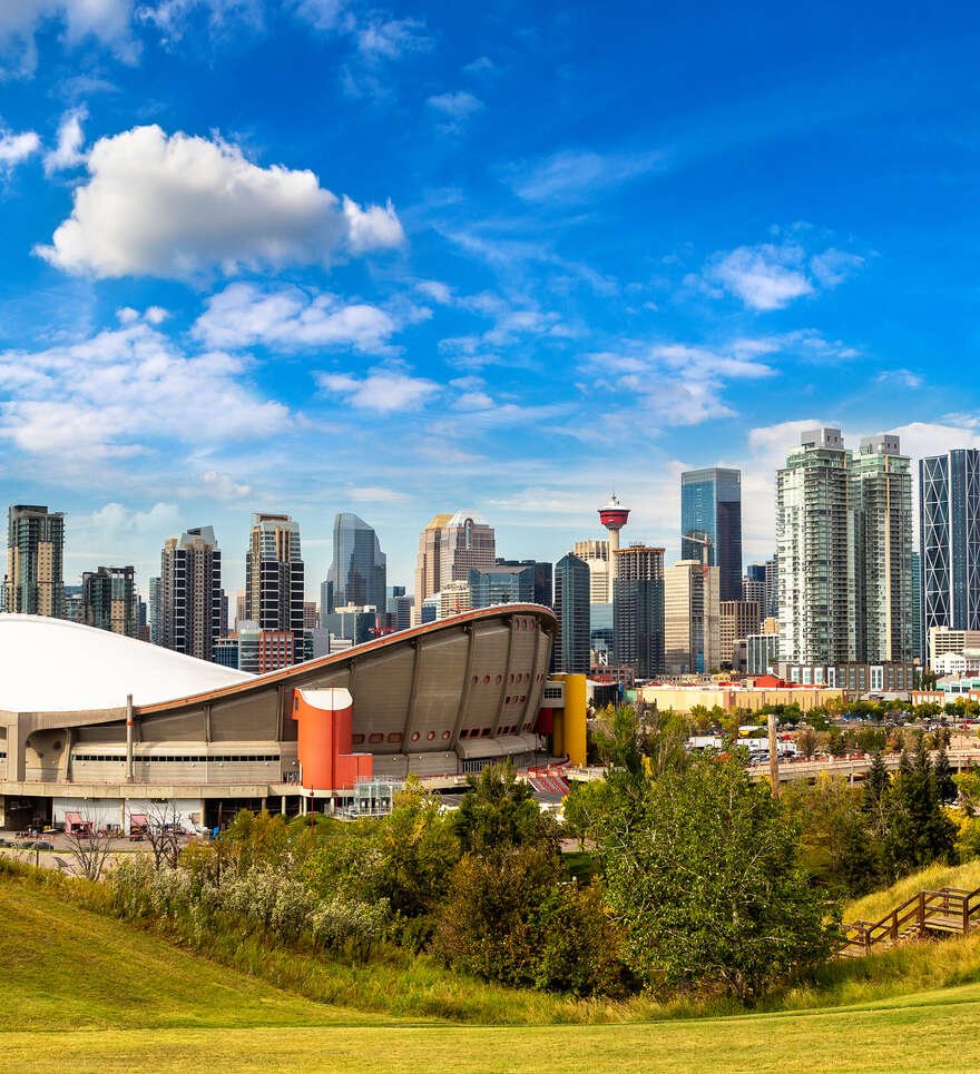 Partez en voyage à Calgary, une ville dynamique près des Rocheuses