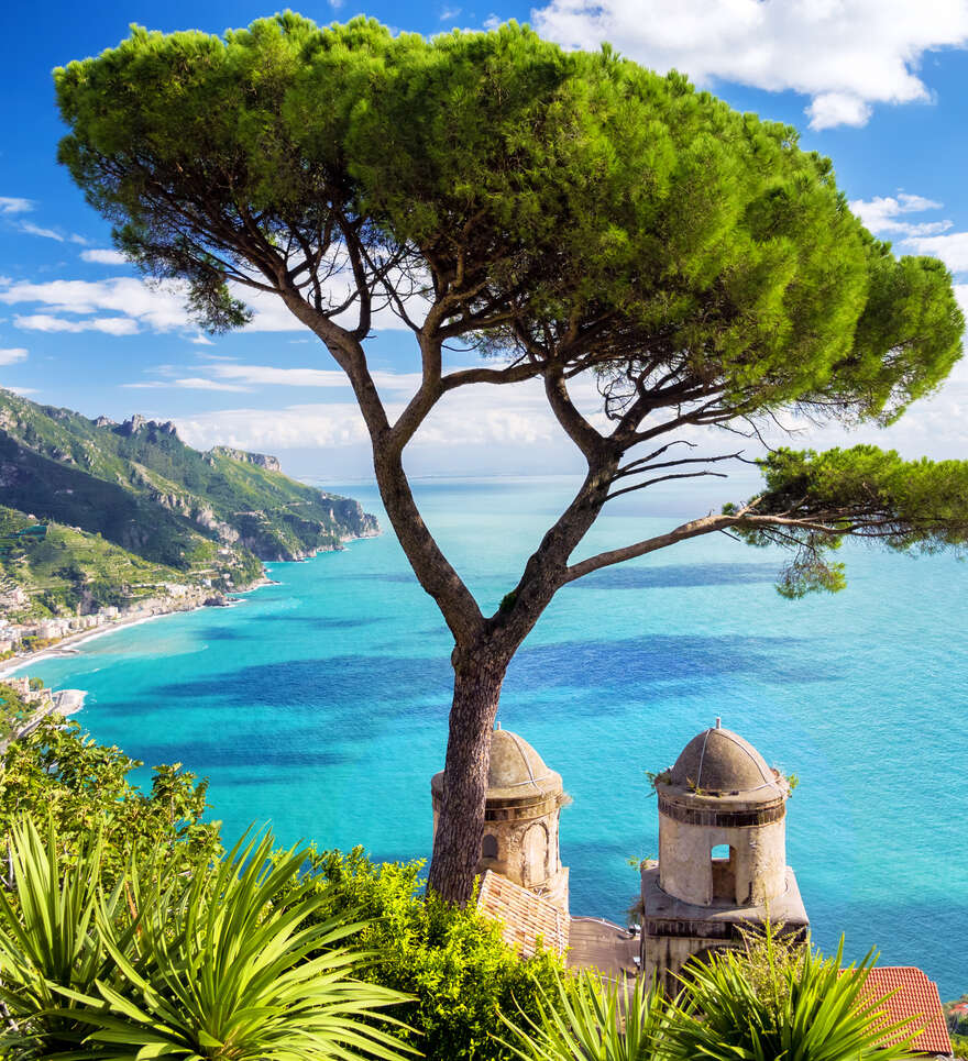 Ravello, un point de vue époustouflant sur la baie de Naples 