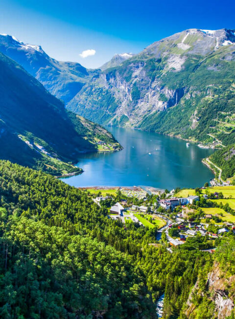 Amsterdam et croisière de luxe vers les fjords