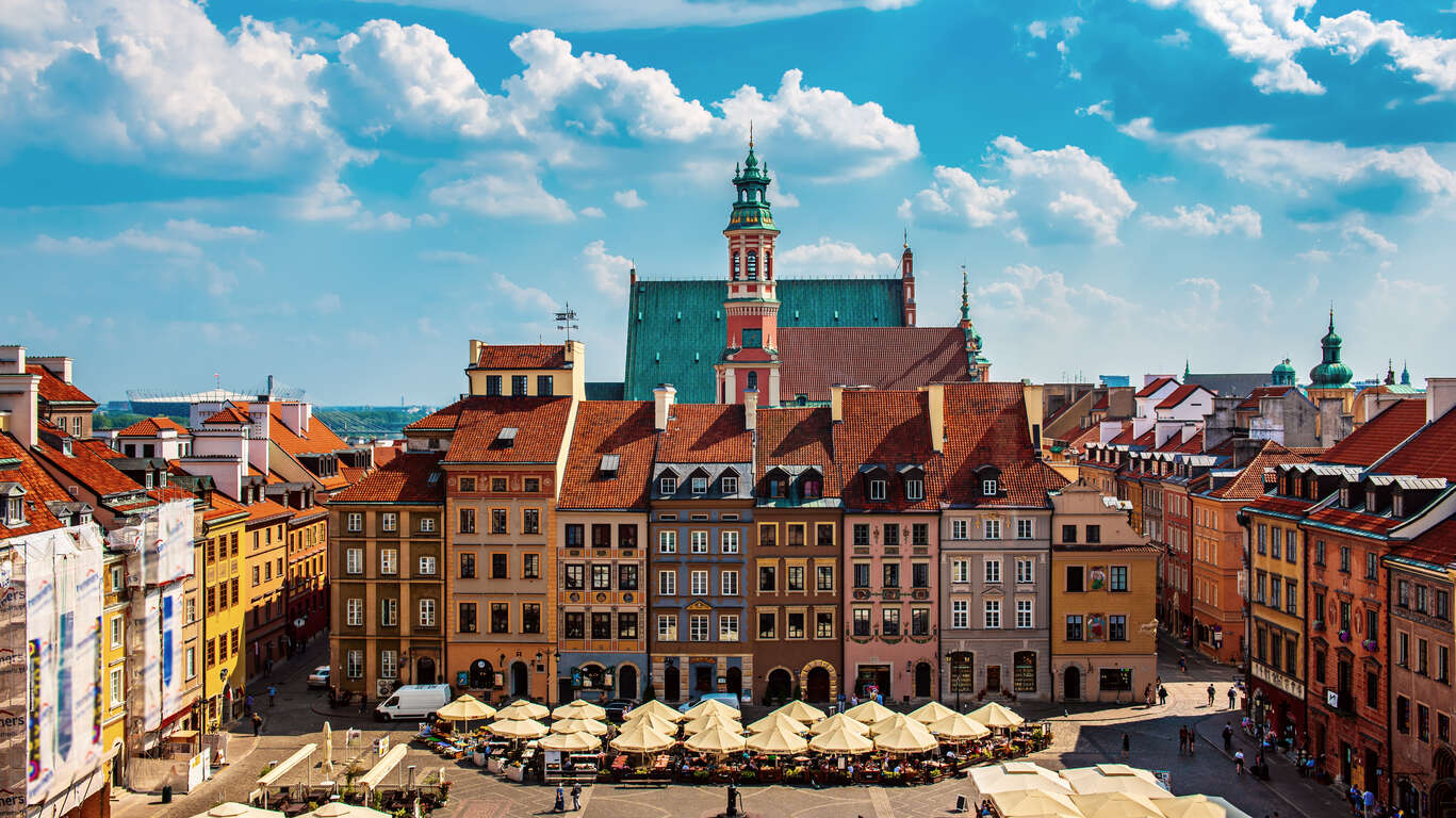 Découverte de la Pologne en train