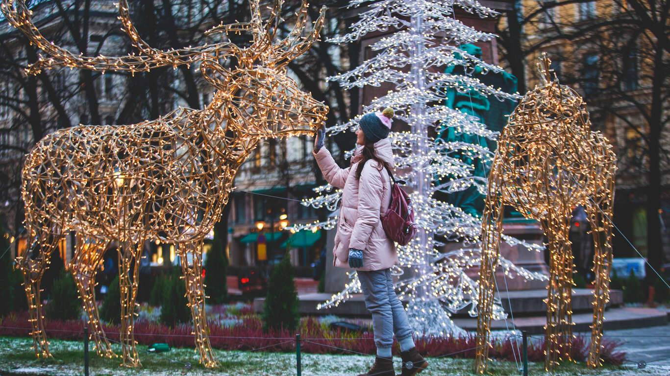 Marchés de Noël d'Helsinki aux Pays Baltes