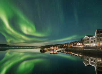 Séjour sous les aurores boréales de Norvège
