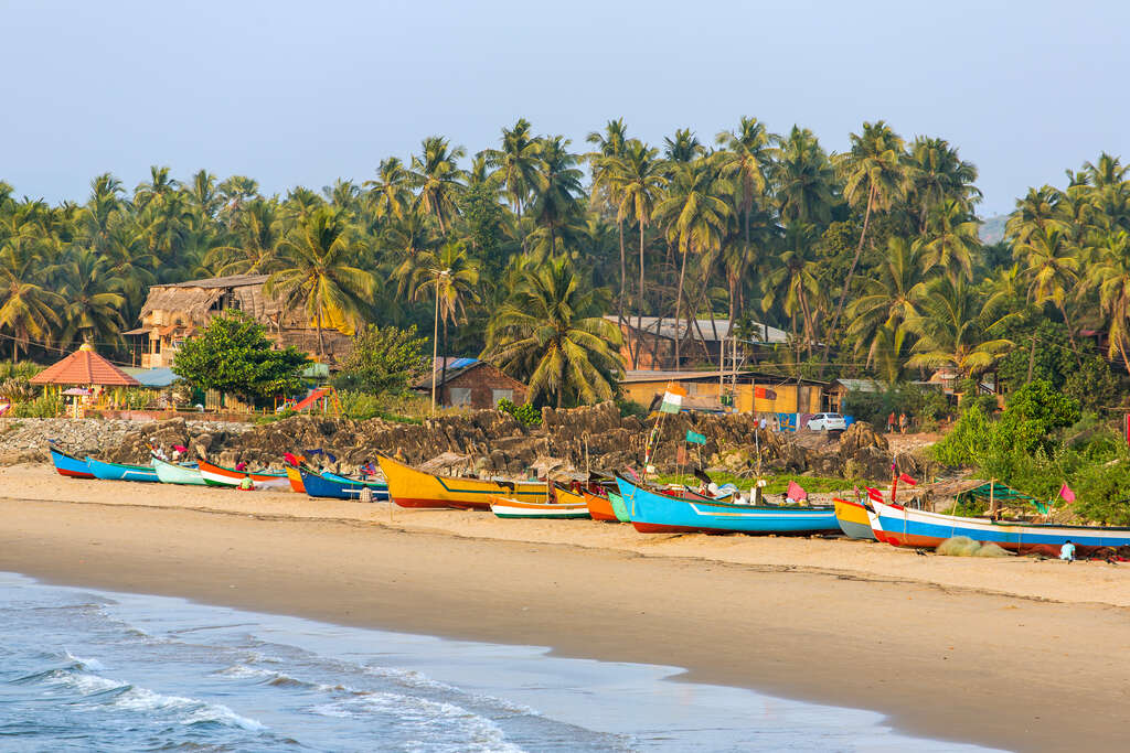 Plage de Gokarna, Karnataka 