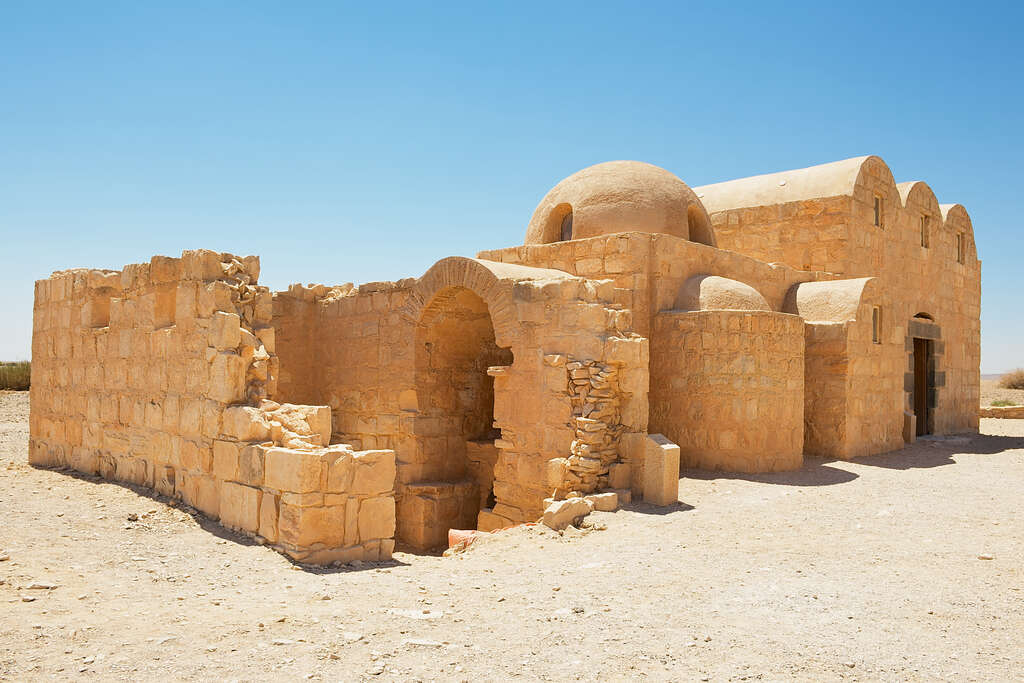 Qasr Amra, châteaux du désert