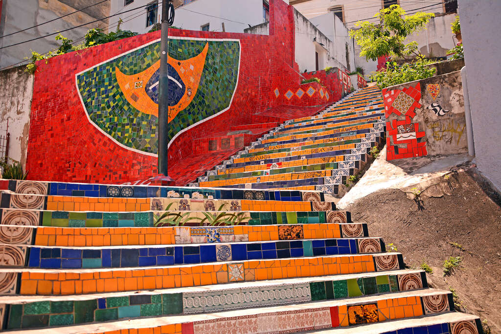 Escaliers Selaron, Santa Teresa, Rio