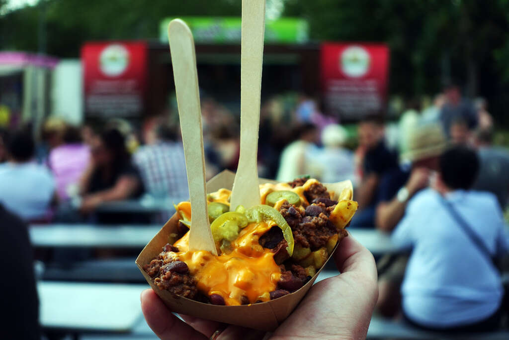 Poutine, street food Québécoise