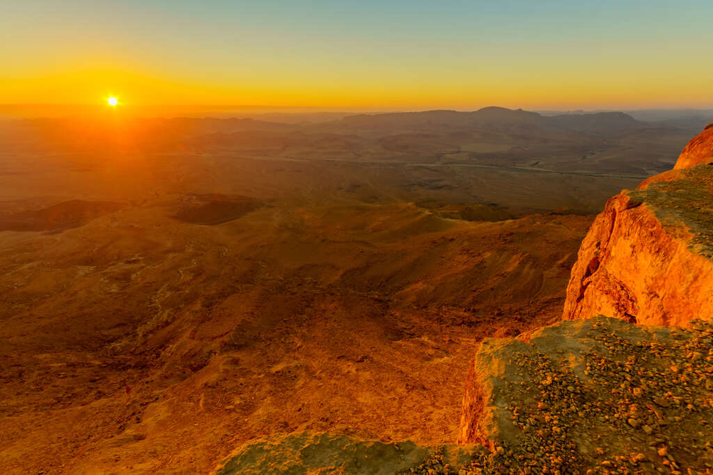 Cratère de Makhtesh, Israël