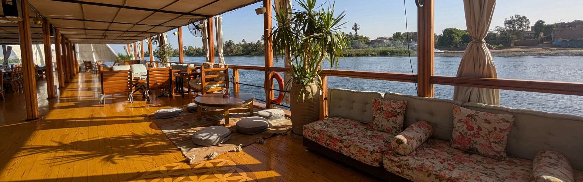 Croisière privée sur le Nil en dahabieh