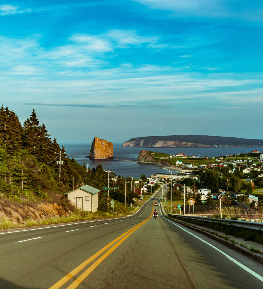 Restaurants et hébergements à Percé